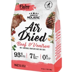 Absolute Holistic Air Dried Grain Free Cat Food Beef & Venison 500gm Online