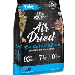 Absolute Holistic Air Dried Grain Free Dog Food Blue Mackerel & Lamb 1kg - Made in New Zealand New