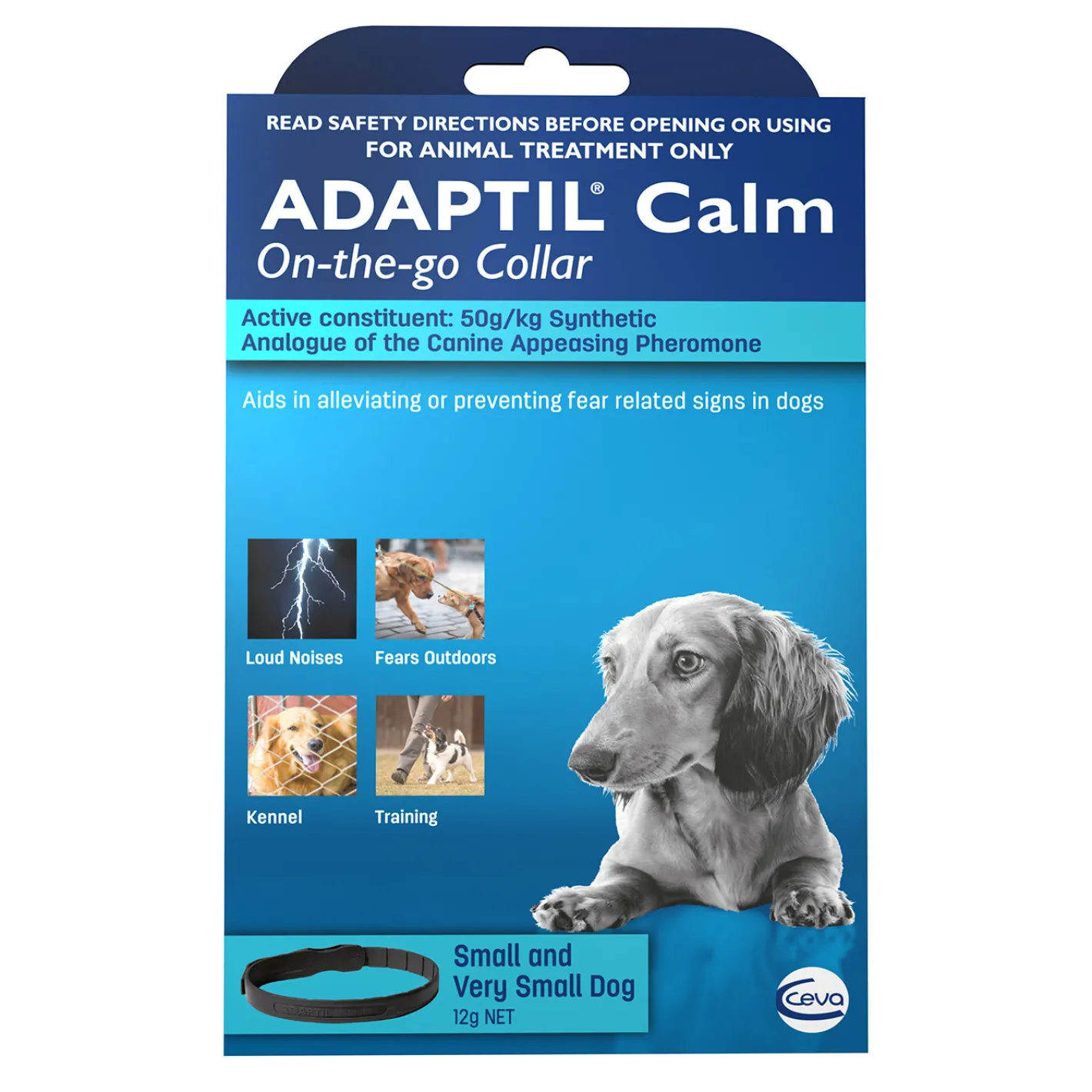 Adaptil Calm - On the Go Collar with Pheromones for Anxious for Dogs & Puppies Fashion