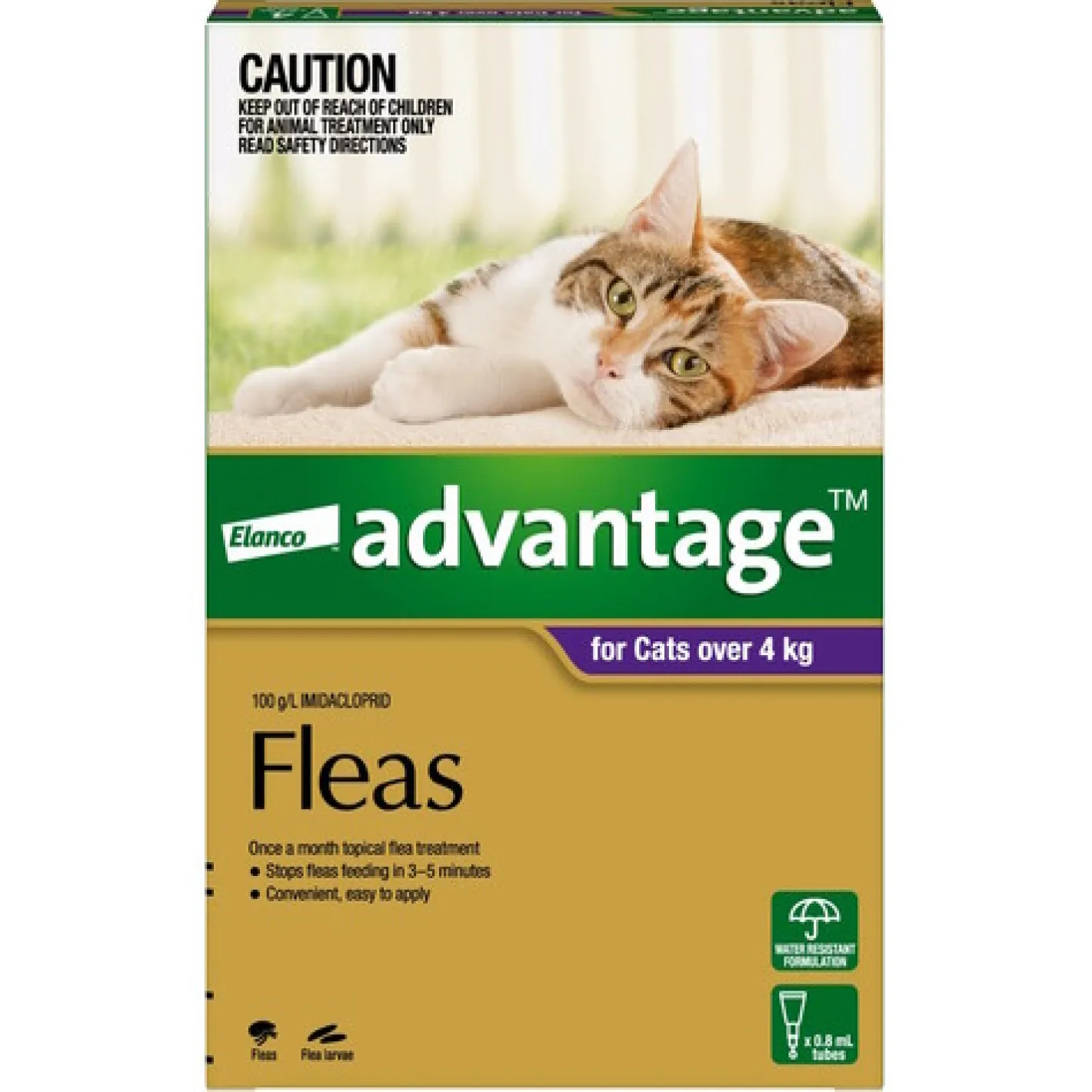 Advantage Spot-On Flea Control Treatment for Cats over 4kg Online