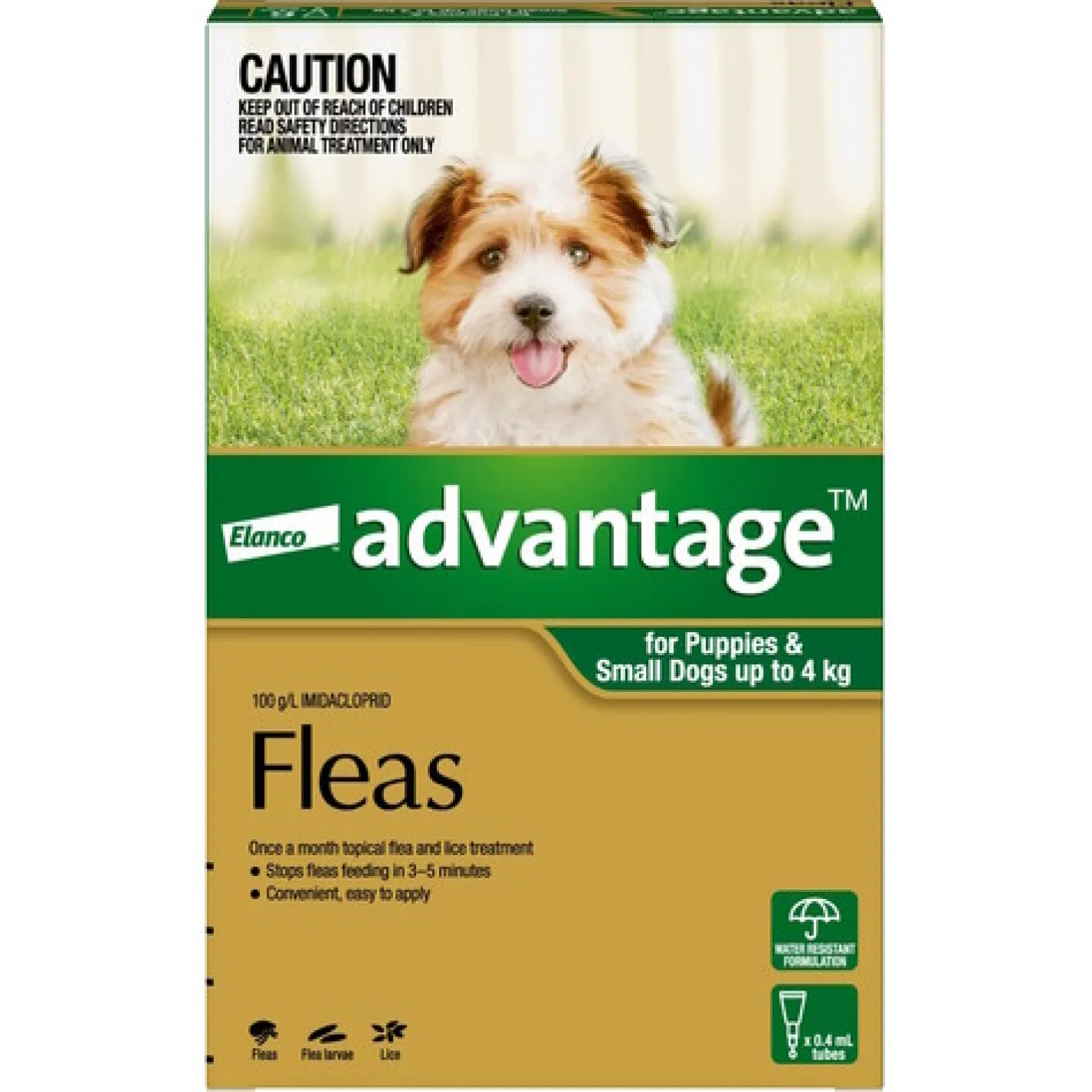 Advantage Spot-On Flea Control Treatment for Dogs under 4kg Hot