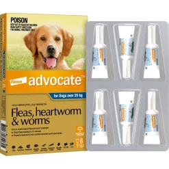 Advocate Spot-On Flea & Worm Control for Dogs over 25kg - 6-pack Discount