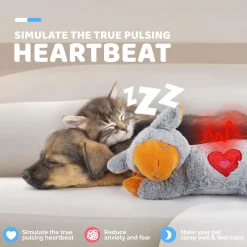 All For Paws Little Buddy Comfort Heartbeat Sheep | Puppy Anxiety Relief Best