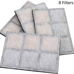 All Fur You Replacement Filters for Seashell Triple filtration Pet Water Fountain 8-Pack Sale