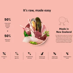 Animals Like Us Dog Food RawMix50 Ocean Fish 50% Freeze Dried Raw - 1.8kg Outlet
