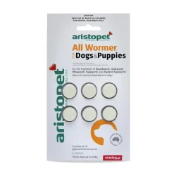 AristoPet Intestinal All Wormer Tablets for Puppies and Small Dogs up to 10kg Best