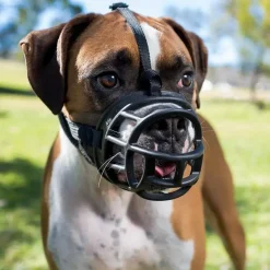 Baskerville Ultra Muzzle for Dogs – Customizable Fit, Lockable Neck Strap Sale