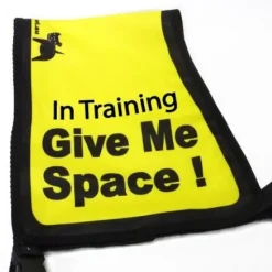 BlackDog Wear Black Dog "Give Me Space" Awareness Vest for Dogs Sale