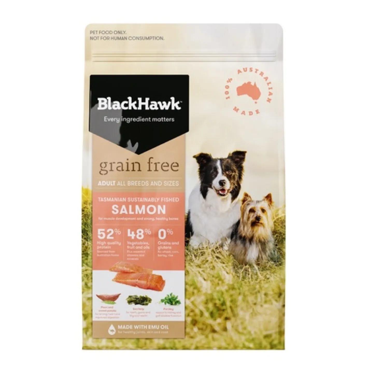 Black Hawk Grain Free Salmon Adult Dry Dog Food Fashion