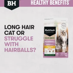 Black Hawk Healthy Benefits Hairball Dry Cat Food Chicken Discount