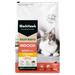 Black Hawk Healthy Benefits Indoor Dry Cat Food Chicken New