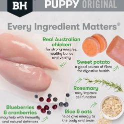 Black Hawk Original Chicken & Rice Puppy Dry Dog Food - Medium Breeds New
