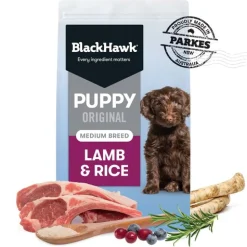 Black Hawk Original Lamb & Rice Puppy Dry Dog Food for Medium Breeds Discount