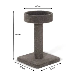 Bosscat Duke Premium Cat Scratcher with Claw-Care Carpet Post & Sleeping Nook Clearance