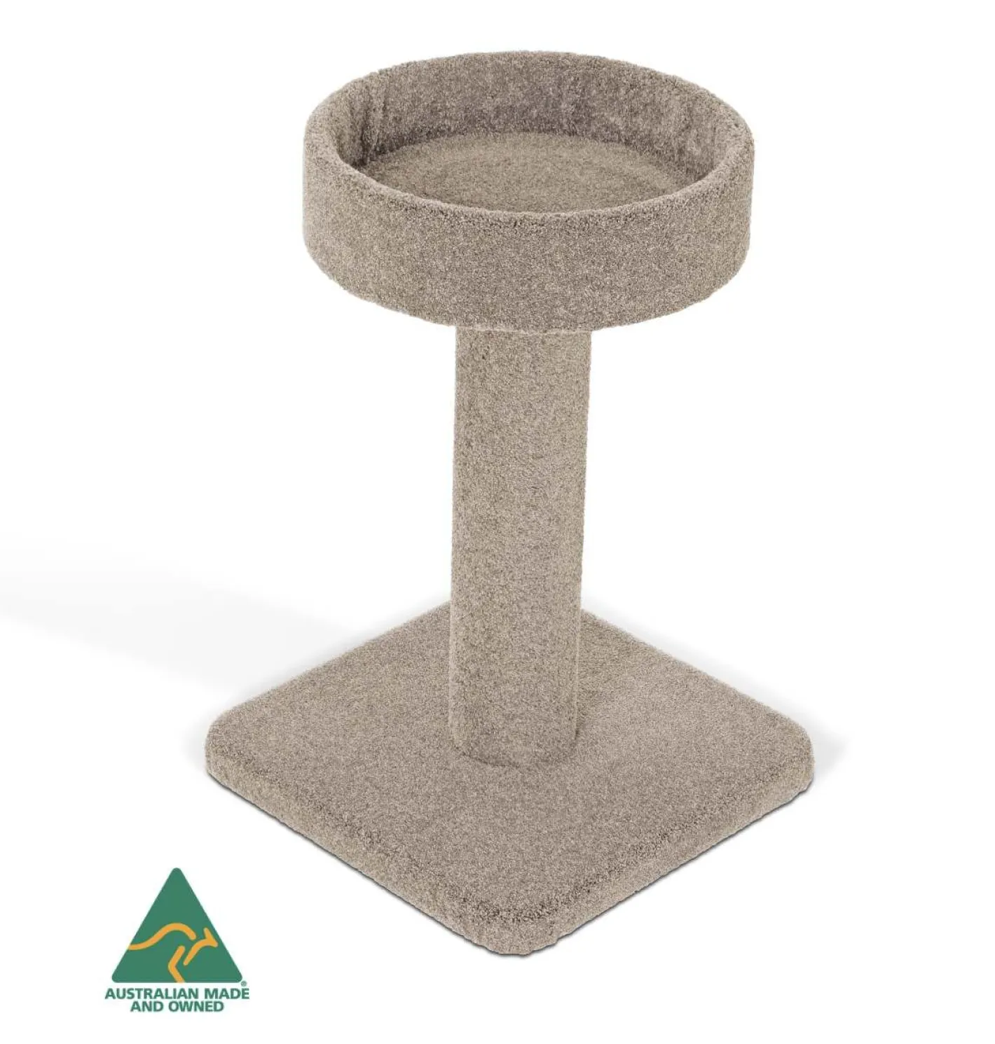 Bosscat Duke Premium Cat Scratcher with Claw-Care Carpet Post & Sleeping Nook Clearance