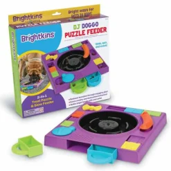 Brightkins DJ Doggo Interactive Dog Toy & Puzzle Feeder Fashion