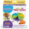 Brightkins Slice of Pie Interactive Treat & Food Puzzle Toy Clearance