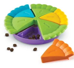 Brightkins Slice of Pie Interactive Treat & Food Puzzle Toy Clearance