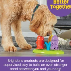 Brightkins Spinning Hydrants Dog Treat and Meal Interactive Feeder Toy Online