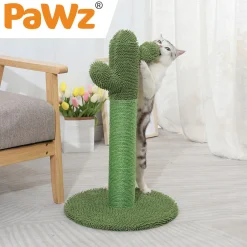 iDS Cactus Cat Scratching Posts Pole Tree Kitten Climbing Scratcher Furniture Toys Best