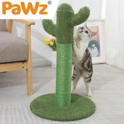iDS Cactus Cat Scratching Posts Pole Tree Kitten Climbing Scratcher Furniture Toys Best