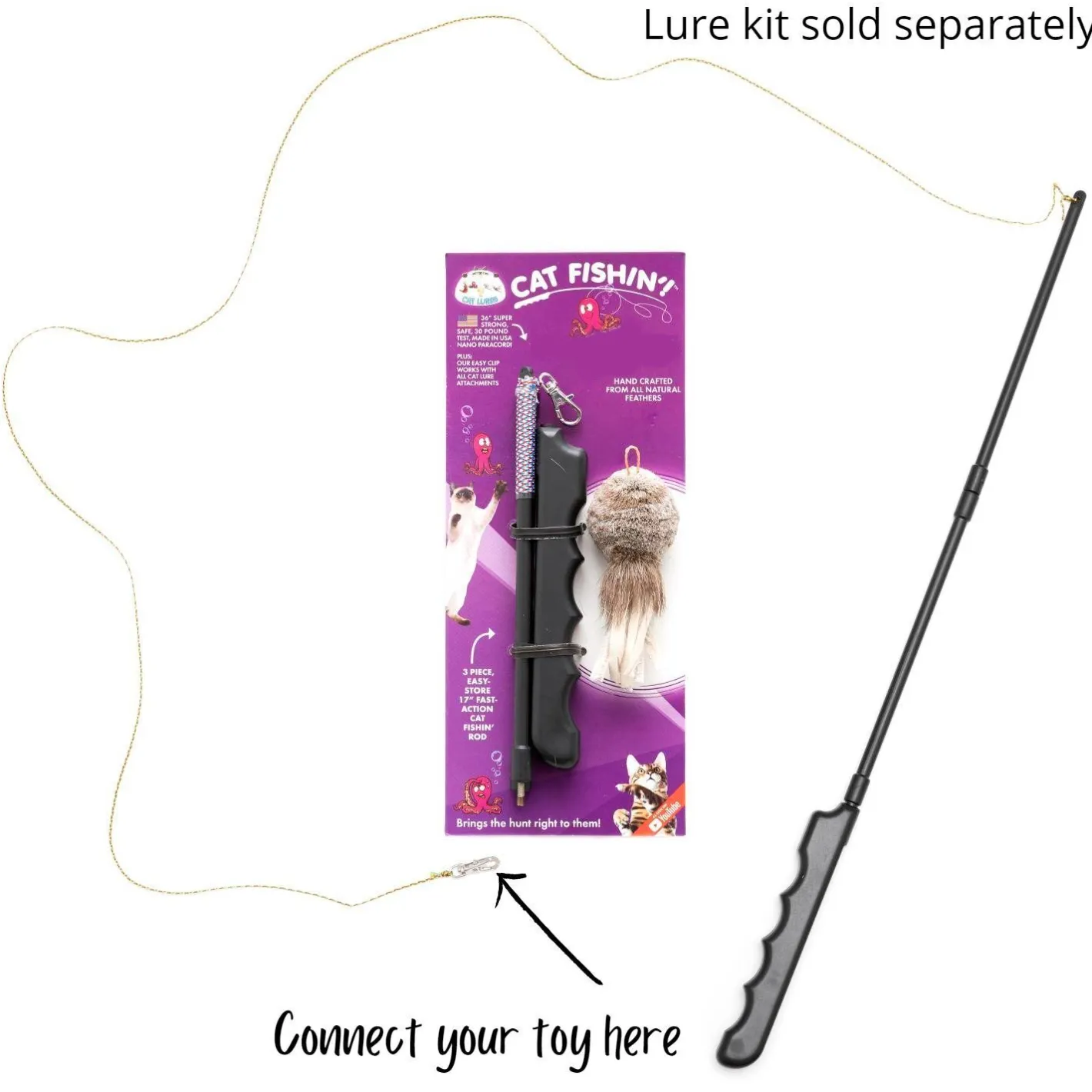 Cat Lures Replacement for & Wands - Da Moth Clearance