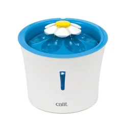Catit 2.0 Blue LED Flower Water Fountain with Nightlight for Cats & Dogs - 3 litres Discount