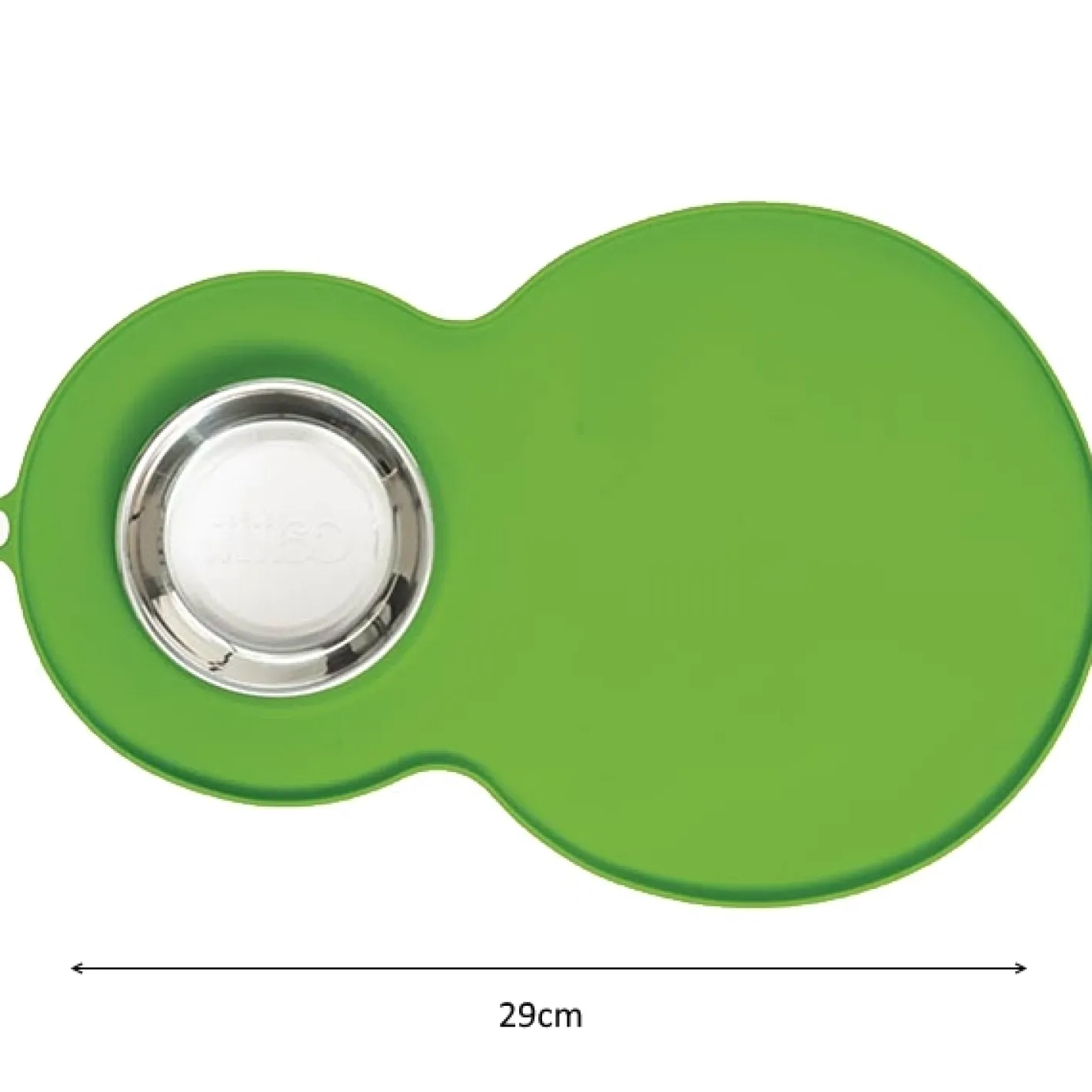 Catit Flower Fountain Placemat with Stanless Steel Bowl - Green Clearance