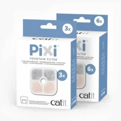Catit Pixi Active Carbon Filters for Pixi Fountains - 3 or 6 Pack Fashion