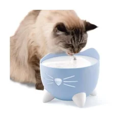 Catit Pixi Fountain with Refill Alert for Cats & Dogs - 2.5 Litres in Pink or Blue Hot