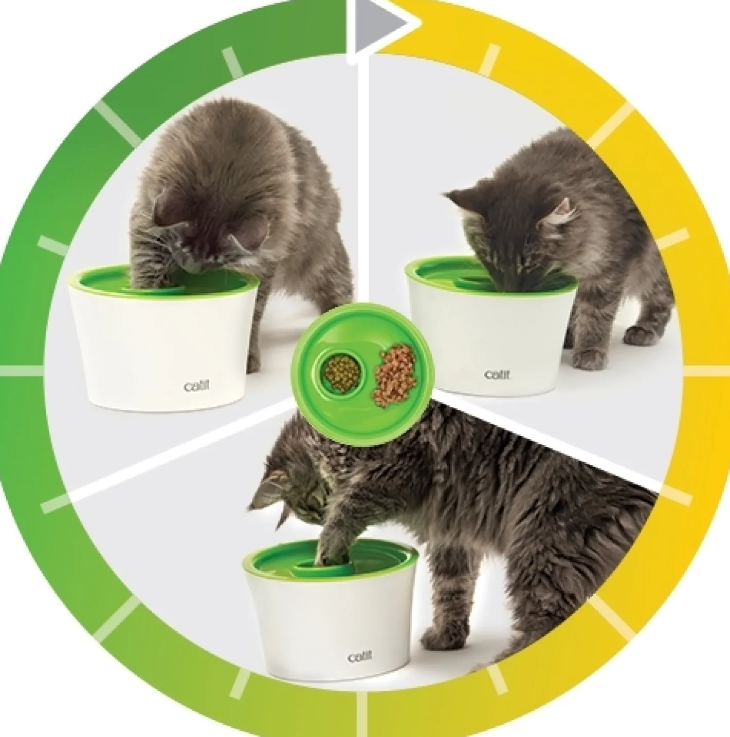 Catit Senses 2.0 MultiFeeder Interactive Cat Food Bowl Clearance
