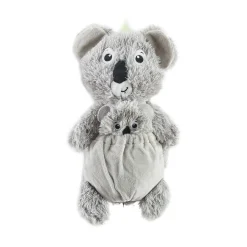 Charming Pet Pouch Pals Plush Dog Toy - Koala with Baby in Pouch Hot