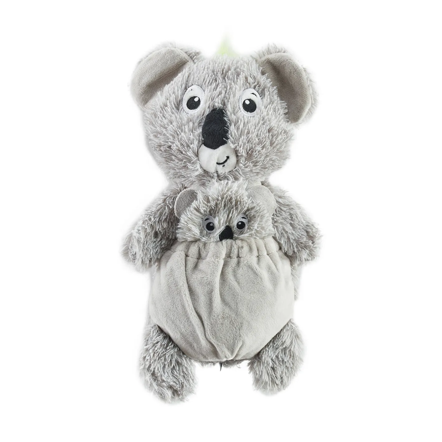 Charming Pet Pouch Pals Plush Dog Toy - Koala with Baby in Pouch Hot