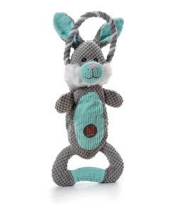 Charming Pet Scrunch Bunch & Squeak Dog Toy - Bunny Sale