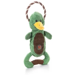 Charming Pet Scrunch Bunch & Squeak Dog Toy - Duck Best