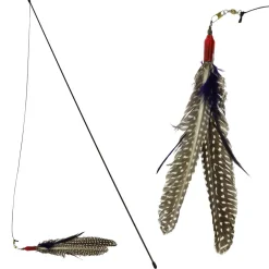Go Cat Da Bird Replacement Feather for Cat Teaser Wand Toy Hot