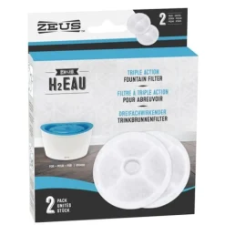 Dogit Zeus H2EAU Replacement Filters for 6 Litre Fresh & Clear Fountain - 2 Pack Sale