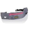 Doog Hands-Free Dog Walkie Belt in Grey/Neon Pink - New Design & Size! Outlet