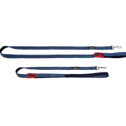 Doog Neoprene Antibacterial Clip-It Extra Long 160cm Dog Lead - Stella Hot