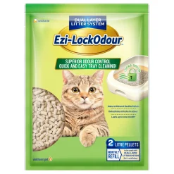 EZLock Ezi LockOdour Natural Mineral Zeolite Cat Litter Pellets 2kg Online