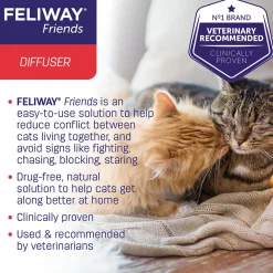 Feliway Friends Calming Pheromone for Multi-Cat Homes - Diffuser Kit with 48ml Bottle Discount