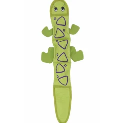 Outward Hound Fire Biterz Tough Green Lizard Dog Toy Best