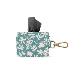 Fringe Studio Desert Flower Faux Leather Waste Poo Bag Holder Keychain Discount