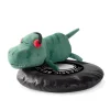 Fringe Studio DJ Rexy Jurassic Beats T-Rex Plush Squeaker Dog Toy Fashion