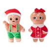 Fringe Studio Here They Crumb Gingerbread Couple Christmas Dog Toys Sale