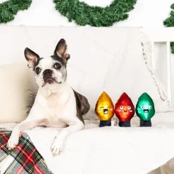 Fringe Studio Light Up My Life Plush 3-Piece Small Dog Christmas Toy Set Sale