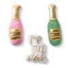 Fringe Studio Minis Champagne 3-Piece Plush Dog Toy Set Fashion