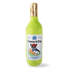 Fringe Studio Plush Bottle Squeaker Dog Toy - Chateau Le Pup Online