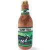 Fringe Studio Plush Squeaker Dog Toy - Happy Tails Beer Bottle Hot