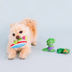Fringe Studio Rawr-ing Summer Swimming Dinosaurs 3-piece Small Dog Toys Online
